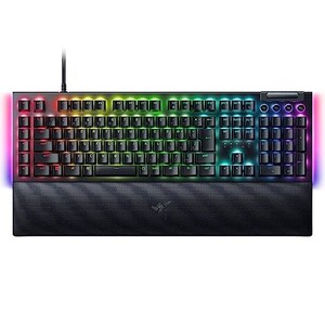 RAZER レイザー BLACKWIDOW V4 JP GREEN SWITCH 6個の専用マクロキーとメディアキーにより高度なコマンドやショートカットが設定可能な有