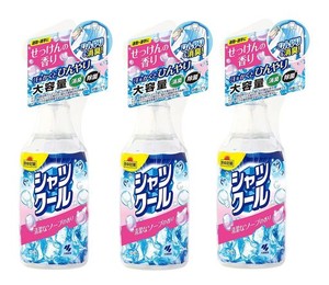 熱中対策 シャツクール フローラルソープの香り 大容量 280ML ×3個