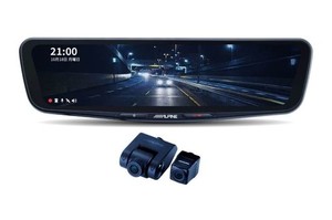 アルパイン(ALPINE) ドライブレコーダー搭載 12インチデジタルミラー(純正ミラー交換タイプ/車外リアカメラ) DVR-DM1200A-OC 【取付キッ