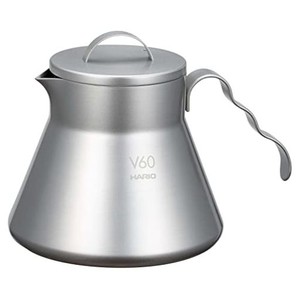 HARIO(ハリオ) V60メタルコーヒーサーバー 500ML シルバー 中国製 O-VCSM-50-HSV