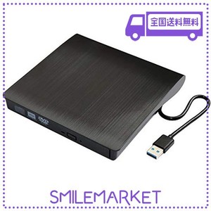 ACTPE USB 3.0/TYPE-C スリム外付けDVD RW CDライター ドライブバーナーリーダープレーヤー 光学ドライブ ノートパソコン用