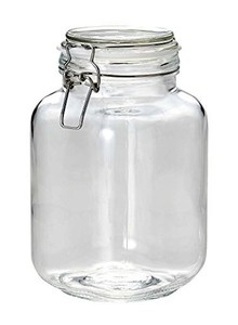 パール金属 梅酒瓶 果実酒びん 2L 2,000ML ガラス製 角型 保存 ビン イタリアーナ L-1033