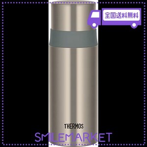 サーモス 水筒 ステンレスボトル コップタイプ 350ML ステンレスグリーン FFM-352 SG