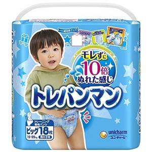 【パンツ ビッグサイズ】トレパンマン男の子 トイレトレーニング用 (12~22KG)18枚