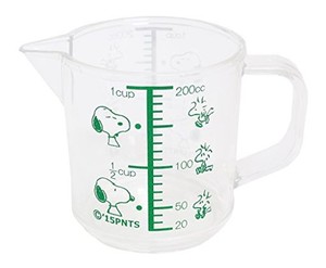 OSK(オーエスケー) 計量カップ リラックマ メジャーカップ 小 200ML 日本製 目盛り付 熱湯対応 持ち手付 かわいい おしゃれ 使いやすい 