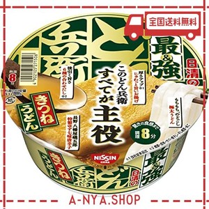 日清食品 日清の最強どん兵衛 きつねうどん 93g×12個