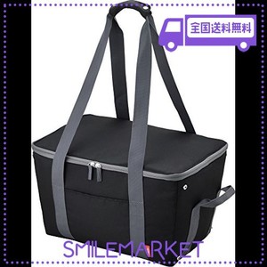 サーモス 保冷買い物カゴ用バッグ 25L ブラック REJ-025 BK