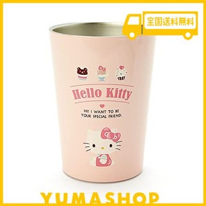 サンリオ ステンレスタンブラー 400ML ピンク 真空 ハローキティ キティちゃん HELLO KITTY キャラクター 125121 SANRIO