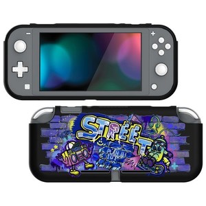 PLAYVITAL SWITCH LITEに対応するカスタム保護ケース(ソフト)、SWITCH LITEに対応用ケースカバー(ソフト)【ストリートアート】