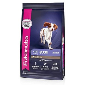 マース(ユーカヌバ) ユーカヌバ ラム&ライス 全犬種 子犬用 12ヶ月まで 2.7KG