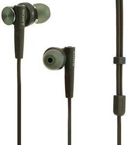 ソニー イヤホン 重低音モデル MDR-XB55 : カナル型 グリーン MDR-XB55 G