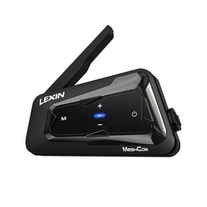 LEXIN バイク インカム インカムバイク用 バイク用通信機器 最大24人同時通話可能 MESH3.0搭載 音楽共有 FMラジオ付き BLUETOOTH5.0 音楽