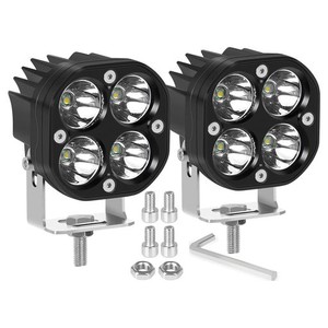 TOUFEIYUAN 40W LED のフォグランプのポッド、バイク フォグランプ、バイク ヘッドライト 補助灯、オートバイ フォグランプ LED、バイク 