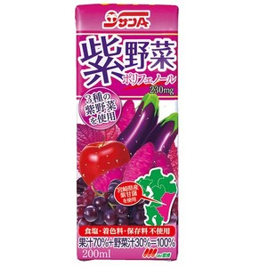 宮崎県農協果汁 サンA 紫野菜 200ML×24本