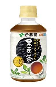 伊藤園 黒豆茶 おいしく大豆イソフラボン 275ML×24本 (レンチン対応)