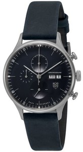 [ドゥッファ] 腕時計 VAN DER ROHE BARCELONA CHRONOGRAPH ファン・デル・ローエ バルセロナ クロノグラフ ブルー 文字盤 ブラック ステ