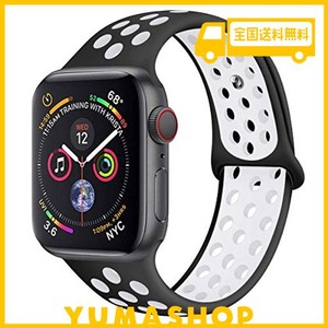 交換 APPLE WATCH バンド アップルウォッチ バンド アップルウォッチ シリコン 38MM 40MM 42MM 44MM 多空気穴通気性 NIKE+ / NEW APPLE I