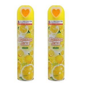 【まとめ買い】シャルダンエース トイレ用 スプレー レモンの香り 230ML×2個 トイレ 消臭スプレー 消臭剤 消臭 芳香剤