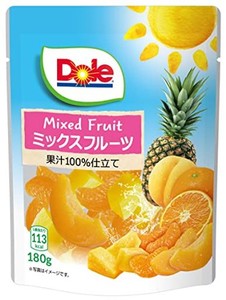 DOLE(ドール) フルーツパウチ ミックスフルーツ 180GX6個 DOLE