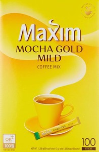 韓国でコーヒー【MAXIM COFFEE MIX モカゴール】(100袋入)