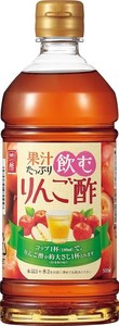 内堀醸造 果汁たっぷり飲むりんご酢(3倍濃縮タイプ)500ML 液体 ペットボトル