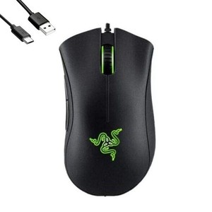 レイザー】RAZER DEATHADDER ESSENTIAL 有線ゲーミングマウス 6,400 DPI 5ボタン 高耐久 (BLACK) [並行輸入品]