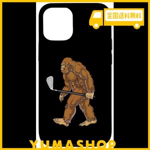 IPHONE 14 SASQUATCH GOLF CLUB 面白いゴルファーアイデア クールなゴルフ愛好家 スマホケース