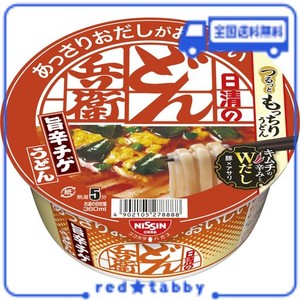 日清食品 日清のあっさりおだしがおいしいどん兵衛 旨辛チゲうどん カップ麺 69G×12個