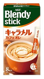 agf ブレンディスティック キャラメルカフェオレ 8本 ×6箱 【 スティックコーヒー 】