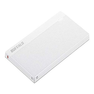 BUFFALO USB3．2(GEN1) 超小型ポータブルSSD(250GB) ウルトラホワイト SSD-PSM250U3-UW