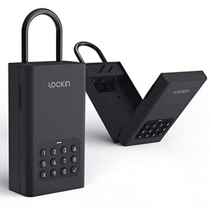 lockin smart lock box l1（キーボックス型スマートロック）大容量 デジタルキーボックス ios/androidアプリ対応 bluetooth スマホでカギ