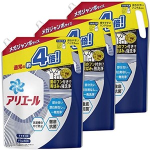 [ケース販売] [大容量] アリエール バイオサイエンスジェル 洗濯洗剤 詰め替え 2,700G X3袋