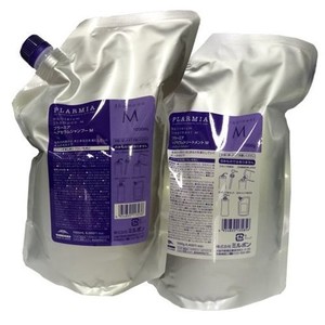 ミルボン プラーミア ヘアセラムシャンプーm 1000ml ＆ トリートメントm 1000ml 詰め替え用 セット