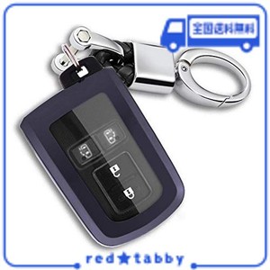 SANRILY トヨタ スマート キー ケース キーカバー キー保護 キーホルダー TOYOTA ヴォクシー 80 ノア80系 シエンタ 170系 TPUキーカバー 