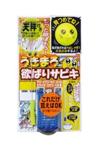 がまかつ(GAMAKATSU) 仕掛け うきまろ欲張りサビキ ハゲ皮 4本 極小アジ/がまチンタメバル L 80CM 1組 UM118 42078