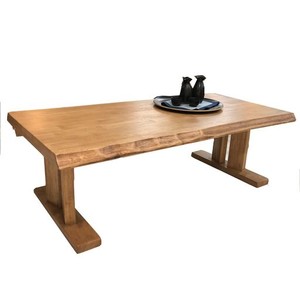 アルファタカバ センターテーブル 無垢 木製 リビングテーブル ローテーブル テーブル 机 無垢 ソファテーブル 幅120CM 奥行60CM 高さ38C