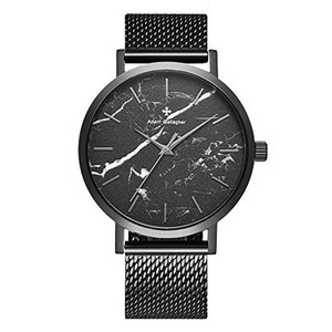 ADAM GALLAGHER メンズ 腕時計 40MM大理石文字盤 安い 日本製クォーツムーブメント 人気 かこいい プレゼント 人気 ビジネス 生活防水 (