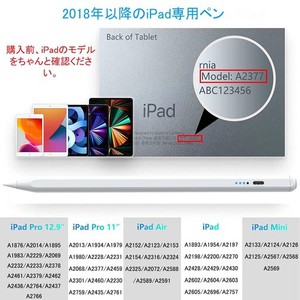 アップル IPAD ペンシル 第2世代 アップルペンシル FFOGG スタイラスペン IPADペン IPAD PENCIL 第二世代 バッテリー残量表示パームリジ