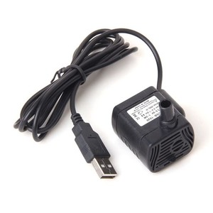 【ノーブランド品】DC 3.5V-9V 3W USB 水中ウォーターポンプ 水族館 噴水池 ポンプ