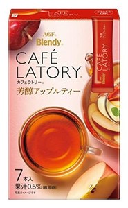 AGF ブレンディ カフェラトリー スティック 芳醇アップルティー 7本×6箱 【 フルーツティー 】【 紅茶 スティック 】