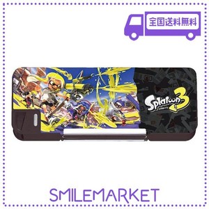 三菱鉛筆 スプラトゥーン3[筆箱]両面開きソフト ペンケース/新入学