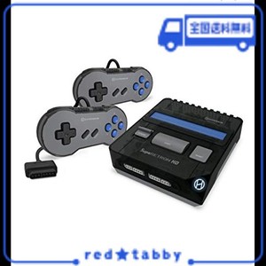 HYPERKIN SUPA RETRON HD BLACK : スーパーファミコンSFC/SNES(NTSC/PAL) 対応 プレミアム レトロ ゲーム コンソール 互換機