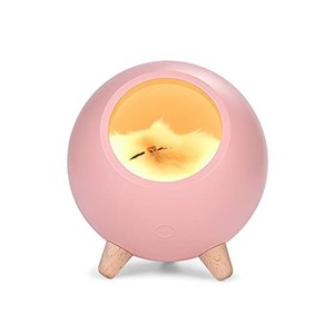 MOOAS眠る猫ムードランプ (ピンク)