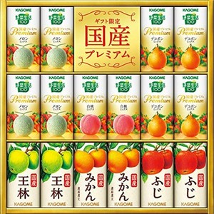 カゴメ 野菜フルーツ国産プレミアム(16本) カン