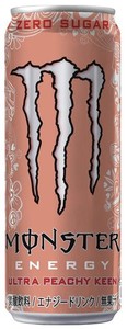 アサヒ飲料 モンスター ウルトラ ピーチーキーン 355ML×24本 [エナジードリンク] [0カロリー]