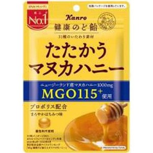 カンロ 健康のど飴たたかうマヌカハニー 80G×6袋入