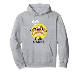 PUN CAKES おもしろパンケーキパン パーカー