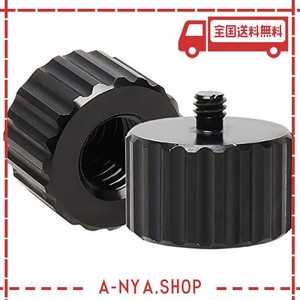 HUEPAR メネジ5/8”-11 変換 オネジ1/4”-20 ネジ径変換アダプター 固定ネジアダプター 三脚 レーザー 墨出し器 水準器アダプター 適用 