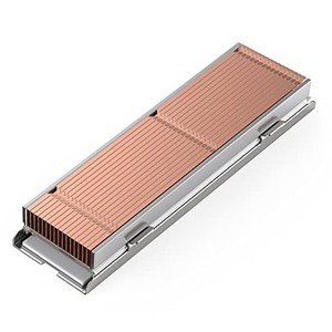 ORICO M.2 SSDヒートシンク、銅フィンM.2クーラー、M.2 2280MM SSD両面ヒートシンク、サーマルパッド付き熱伝導+アルミニウム冷却、PC用