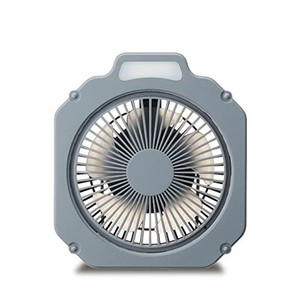ドウシシャ WIND GEAR（ウインドギア） 扇風機 アウトドア LEDライト付 防水機能 (IPX4) 2電源対応（充電式・USB電源） 14？ ストーング
